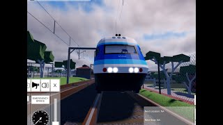 Roblox Trainways XPT image with Advanced Passenger Train Theme [upl. by Treborsemaj]