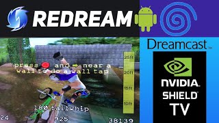 ReDream Dreamcast emulator Nvidia Shield TV See part 2 [upl. by Jahn975]