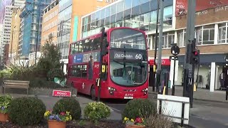 London Buses 2023Forest Hill Station amp Croydon Town Centre [upl. by Aundrea]