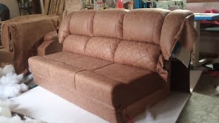 how to make sofa setrecron sofa kaise banayehow to make recron sofa [upl. by Austina]