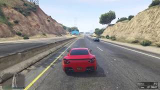 GTA 5 Drag Race Grotti Bestia GTS vs Carbonizzare [upl. by Mcnully]