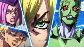 JoJo Stone Ocean  Jolyne vs CMoon Full Fight part 13 1080p HD [upl. by Eartnoed]