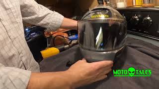 Unboxing and installing a GoPro Chin Mount on a Schuberth C5 Globe from start to finish [upl. by Belle]