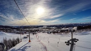 SKIING IN BEITOSTØLEN NORWAY TRIP P2 [upl. by Lynd884]