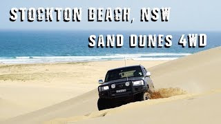 4WD Stockton Beach  Sand Driving  Toyota Landcruiser amp Hilux [upl. by Kcirdez]