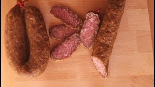 Salami selber machen Wurstherstellung [upl. by Krissie]