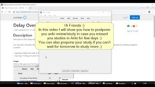 Prepone postpone anki review [upl. by Anairad486]