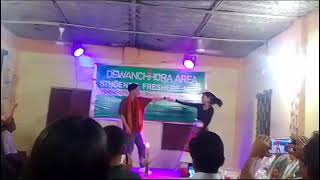 STUDENTS FRESHERS MEETMolsom songNaresh amp MaharaSuk mohan Dance 🪩 [upl. by Rik993]