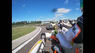 OnBoard Lap at Kristianstad Race Track  Junho Kim OKJ Academy karting kart gokart [upl. by Ingrid]