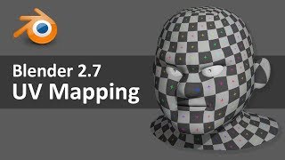 Blender 27 UV Mapping 3 of 4 [upl. by Aineval]