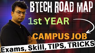 btech 4 year road map High pay campus jobsroad map for btechbtech exam campus jobs skills tricks [upl. by Dlonyer817]