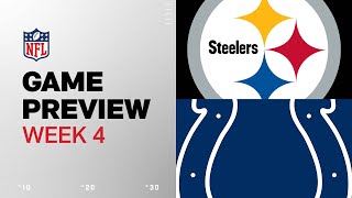 Pittsburgh Steelers vs Indianapolis Colts  2024 Week 4 Game Preview [upl. by Mokas36]