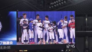 4 ファン フェスティバル 2016 応援大使  北海道日本ハムファイターズ [upl. by Anaitsirc]