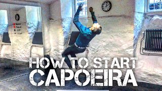 How to Start Capoeira 8 exercises [upl. by Yecam]