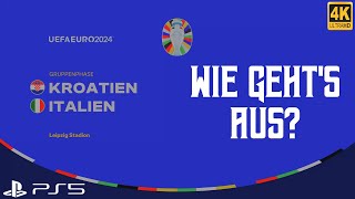 Kroatien  Italien EURO 2024 ⚽️ I 3 Spieltag der Gruppe B 🏆 Das Orakelspiel Deutsch 4K [upl. by Idnarb]