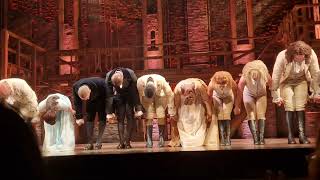 Hamilton UK tour ● cast curtain call ● 342024 [upl. by Channing]