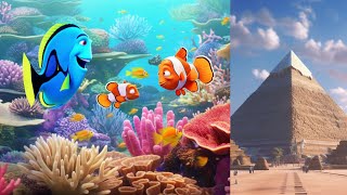 Pyramids and Coral Reefs A Kids Guide to Egypt  kids stories [upl. by Eintirb]