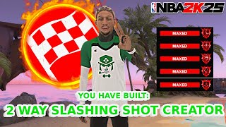 64 2WAY SLASHING SHOT CREATOR HAS RETURNED in NBA 2K25 BEST BUILD NBA 2K25 [upl. by Darelle]