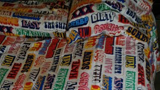 Supreme Hysteric Glamour Duvet Cover unboxing NEW [upl. by Onaimad]