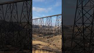 360° Lethbridge Viaduct canada travel bridge alberta lethbridge [upl. by Tiffie]