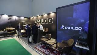 Выставочный стенд для компании RailGO на выставку Caspian Oil and Gas 2024 [upl. by Glenn]