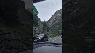 Driving in Andermatt switzerland alps swissalps andermatt shortsfeed shorts ytshorts viral [upl. by Anawahs]