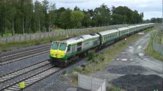 Irish Rail 201 Class  Mk4  Craven  Enterprise Trains [upl. by Aiel98]