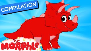 My Pet Dinosaur Triceratops   Dinosaur compilation My Magic Pet Morphle Episode 27 [upl. by Ydnyc]