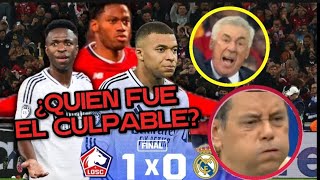 🔥PERIODISTAS ESPAÑOLES MUY ENOJADOS POR EL PATÉTICO JUEGO DEL REAL MADRID ANTE EL LILLE 🔥 [upl. by Elene]