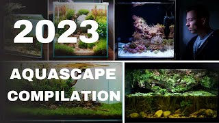 MY TOP 10 BEST AQUARIUM SETUPS FROM 2023 [upl. by Aelber]