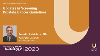 Updates in Screening Prostate Cancer Guidelines [upl. by Kinch605]