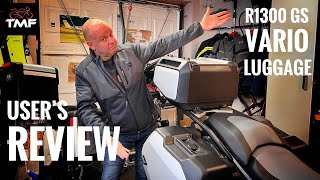 New BMW R1300GS Vario Luggage  Users Review [upl. by Iorgo969]