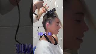 JUST CHEER ALLSTARS SEASON 26 HAIR TUTORIAL [upl. by Garland]