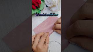 Hair accessories 🩷✨🌷bow diy easyartandcraftart ☺️🌷 craftideas shortvideo🩷🩷🩷✨✨✨🌷🌷🌷🌷☺️☺️☺️ [upl. by Christophe898]