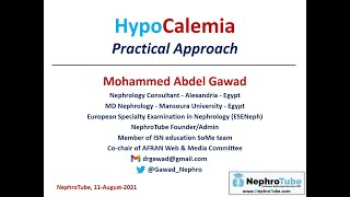 Hypocalcemia Practical Approach  Arabic Language  Dr Gawad [upl. by Simons]