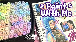 ✨Unboxingreview Ohuhu alcohol markers 96 colors Honolulu seriesohuhu ohuhumarkers [upl. by Oeht]