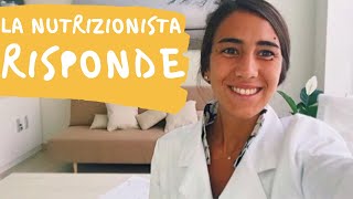 18  La NUTRIZIONISTA RISPONDE A TUTTI I MIEI DUBBI mentre cucina una torta😅 [upl. by Lune]