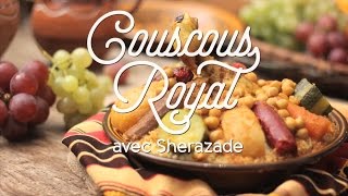 Couscous Royal Algérien version longue  CuisineAZ [upl. by Ecarg]