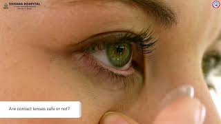 Are contact lenses safe or not  Dr Amanpreet Kaur Sohana [upl. by Eniloj]