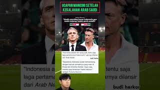 MANCINI BILANG KE PELATIH BARU ARAB quot ENAKKAN MAIN LAWAN PERINGKAT 130 🤣 [upl. by Falk634]