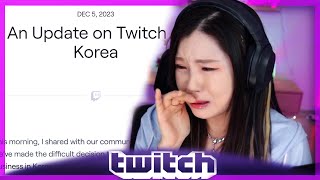 HaChubby Left in Tears After Twitch Korea Shutting Down [upl. by Judus333]