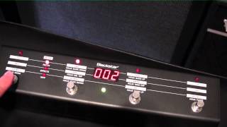 BlackStar Amplifier FS 10 foot switch demo [upl. by Aiciles827]