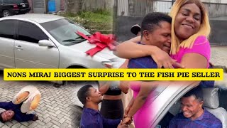 JUST WATCH Nons Miraj gave the popular fish pie seller the biggest surprise of his life [upl. by Yemorej]