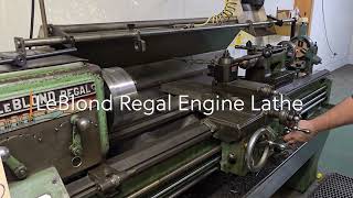 LeBlond Regal Engine Lathe  Auction Lot 2036 [upl. by Nilpik775]