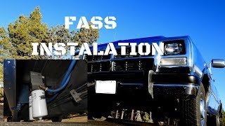 Fass Fuel Pump Installation [upl. by Hailey]