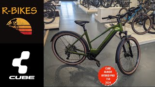 EBikes 2024  Cube Nuride Hybrid Pro 750 Allroad WALKAROUND REVIEW [upl. by Hornstein]