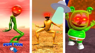 DO NOT CALL DAME TU COSITA AT 3AM UFO VS PATILA VS DAME LA GOMITA  PUMPUM [upl. by Ayotac]