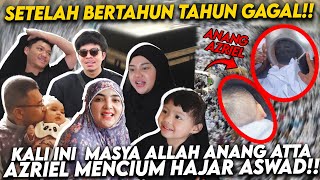 TABARAKALLAH ASHANTY AUREL TERHARU MELIHAT ANANG ATTA AZRIEL MENCIUM HAJAR ASWAD DIBULAN RAMADHAN [upl. by Rednasyl]