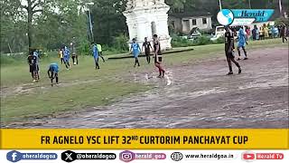 Fr Agnelo YSC lift 32nd Curtorim Panchayat Cup [upl. by Willtrude]