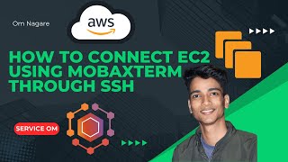 How To Connect EC2 Using MobaXTerm Through SSH AWS [upl. by Nerdna]